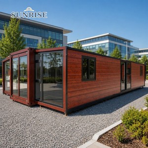 SUNRISE Waterproof 20 40 Ft Mobile Modular Home Expandable Prefabricated Container House 3 Bedroom Luxury Tiny House - Product Image 1