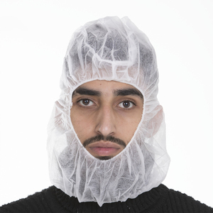 Yahenda 200 Pcs Disposable Hair Nets - Full Face Beard Nets For Food