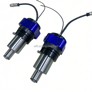 แกนหมุนเปลี่ยนเครื่องมืออัตโนมัติแบบลอยตัวด้วยลม 350W สำหรับงานลบคม 60000 รอบต่อนาที ควบคุมแบบเรเดียล แกนหมุนเจียรแบบลอยตัว - Product Image 2