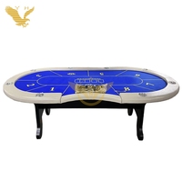 YH 104 pouces personnalisé de haute qualité Poker Table Tavoli Da Poker Table De Poker Luxe Casino Table de jeu