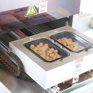 Thịt chân không khí điền sẵn sàng bữa ăn máy đóng gói bản đồ khay niêm phong máy nấu chín thực phẩm sửa đổi bầu không khí khay niêm phong - Product Image 6