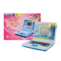 Nouveautés Jouet éducatif pour la petite enfance Ordinateur 55 fonctions Langue anglaise et russe Machine d'apprentissage pour enfants Ordinateur portable jouet avec souris