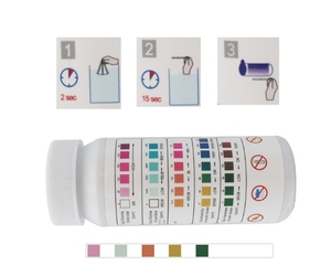 Bể bơi 5 trong 1 kiểm tra Dải kiềm nuôi trồng thủy sản kiểm tra giấy Cá Ao chất lượng nước Tổng kiểm tra độ cứng dải - Product Image 5