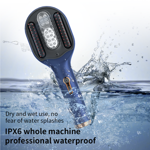 Logo su misura Multi funzionale portatile massaggio pettine testa del cuoio capelluto elettrico per la crescita dei capelli olio massaggiatore pettine per testa Spa - Product Image 6