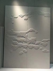 थोक आधुनिक 3 डी राहत बनावट पृष्ठभूमि दीवार पैनल होटल और घरेलू बाथरूम के लिए वाटरप्रूफ फायरप्रूफ डिजाइन - Product Image 4