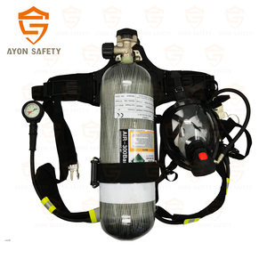 (Ayonsafety) Appareil respiratoire autonome à double réservoir avec <span class=keywords><strong>affichage</strong></span> tête haute intégré pour la pression d'air et certifié EN - Product Image 2