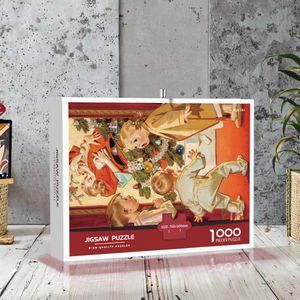 Fabricant en gros, cadeau professionnel pour adultes, 1000 pièces, <span class=keywords><strong>puzzle</strong></span> en papier éducatif de style jouet, écologique, 50x70cm - Product Image 3