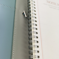 Bloc-notes à logo très vendu, format A5, journal, couverture souple magnétique, carnet de notes professionnel