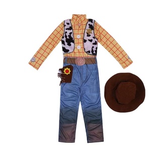 Disfraz <span class=keywords><strong>de</strong></span> <span class=keywords><strong>Woody</strong></span> <span class=keywords><strong>de</strong></span> Toy Story para Niños, Disfraz <span class=keywords><strong>de</strong></span> Alta Calidad para Cosplay, Trajes para Fiestas <span class=keywords><strong>de</strong></span> Halloween, Ropa para Actuaciones en Escenario con Sombrero, Mono y Bufanda - Product Image 2