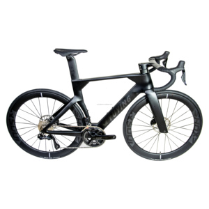 Nouveau Vélo de Route 2026 Aero 700C en Fibre de Carbone avec Cadre de Course, 24 Vitesses, Guidon Intégré et Freins à Disque 160mm W06 - Product Image 1