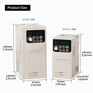 1.5KW อินเวอร์เตอร์5.5KW 3.7KW 2.2KW 3เฟส380โวลต์เอาต์พุตอินเวอร์เตอร์ประสิทธิภาพสูงไมโครโปรเซสเซอร์ - Product Image 6