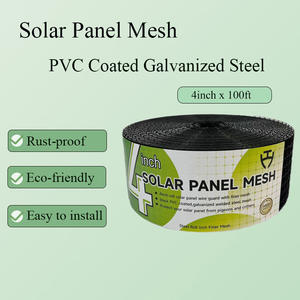 <span class=keywords><strong>Bird</strong></span> Spikes pannelli solari-1.5mm 1/2x 1/2 pollici foro 4 inchx100ft con Scatterbird per il controllo dei parassiti-maglia deterrente per uccelli - Product Image 3