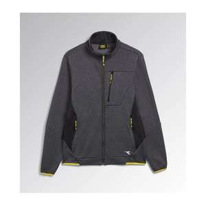 DIADORA UTILITY - 702.179457-D0808/XXL Forro polar técnico superelástico con puerta exterior Lisa Gris/Negro SUDADERAS DE TRABAJO - Product Image 1