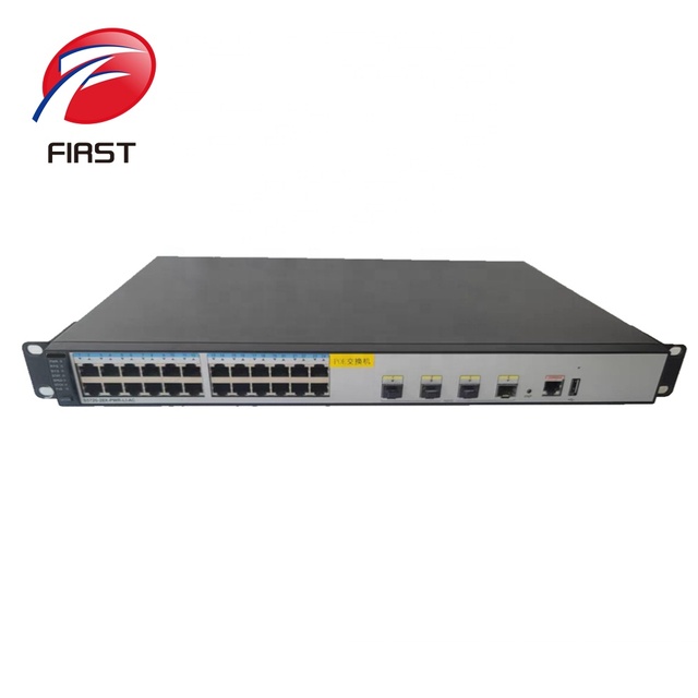 S5720-28X-PWR-LI-AC 24-Port Gigabit PoE+ Switch for Enterprise Campus Networks
