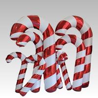 Ballon gonflable géant en PVC en forme de canne à sucre, décorations de Noël, bâton de bonbons gonflable géant pour événements intérieurs/extérieurs et publicité