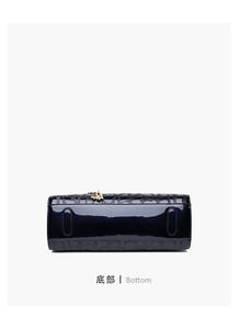 Bolsos de hombro clásicos a la moda para mujer, bandolera de cuero brillante, bolso de mano de gran capacidad, bolso de lujo sólido para verano y otoño - Product Image 6