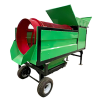 Crible rotatif mobile MTS0818, crible à tambour électrique pour terreau, sable et gravier