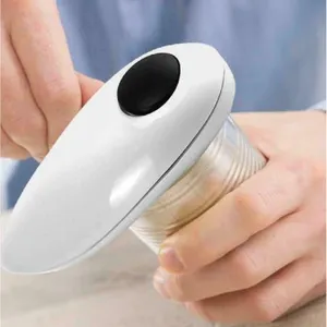 1 Stop Shopping Electric Can Opener Automatic Opener Cordless 1 Touch No Sharp Edges Handheld Battery Operated Can Opener