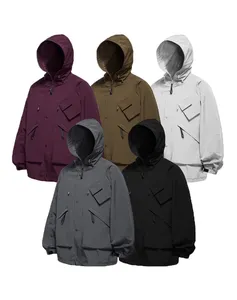 Tres chaqueta de bolsillo multifunción 20234 primavera escalada senderismo al aire libre chaqueta con cremallera ropa de montaña