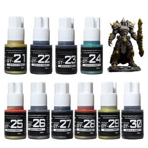 Chuyên nghiệp sở thích kim loại sơn thu nhỏ sơn Starter Kit Acrylic sơn cho các mô hình và Tabletop Miniatures - Product Image 1