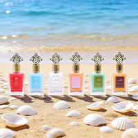 Veyes Private Label W1379-6 – Lot de 6 mini-eaux de parfum naturelles en spray de 25 ml, parfum laitier arabe pour femme – Vente en gros
