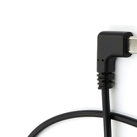 Câble de charge rapide USB type-c personnalisé coude à 90 degrés à angle droit ouvert usage industriel conducteur en cuivre 250V isolation PVC