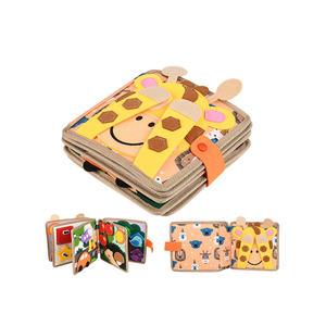 Fábrica al por mayor 2025 sensorial personalizado Montessori educativo ocupado libro Para edades 2-4 nuevo tablero ocupado <span class=keywords><strong>de</strong></span> fieltro <span class=keywords><strong>de</strong></span> alta calidad para niños - Product Image 1
