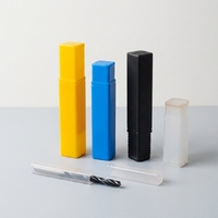 Boîtes d'emballage en plastique transparent imperméables et écologiques pour outils de coupe et forets