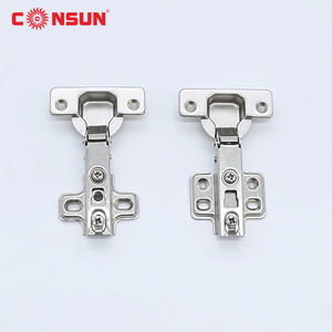 Mobilya menteşe 110 derece gizli iki yönlü vida plaka üzerinde hidrolik yumuşak yakın menteşeler kabine için - Product Image 6