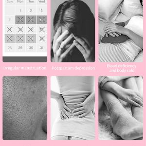Cinturón de Masaje Inteligente con Compresión Caliente para Aliviar el Dolor Menstrual, Almohadilla Térmica Vibratoria para Cólicos Menstruales - Product Image 6