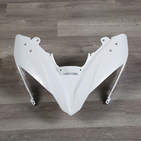 Kit de carénage en ABS injecté, ensemble de carrosserie adapté à Kawasaki Ninja 650 ER6F 2017-2019, pièces de moto non peintes, carénage XF-4137-W