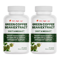 Extrait de grains de café vert, complément antioxydant haute puissance, soutient le métabolisme et la santé cellulaire