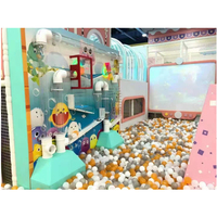 Casa de juegos interior para niños, equipo educativo suave