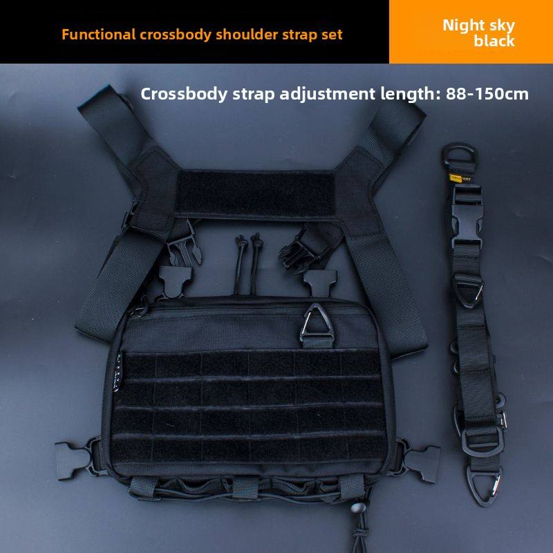 [Ensemble bandoulière fonctionnel] Noir