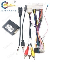 Kabel Daya Player Android Mobil 12Pin 38Pin Konektor Dengan Canbus untuk Mahindras Xuv 500 Radio Mobil GPS