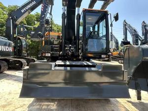 Excavadora de cadenas Hyundai HW210 usada, 22 toneladas, modelo 2023, motor original, componentes principales, bomba, motor, capacidad de cucharón de 1.6m, Corea - Product Image 5