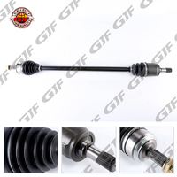 Pièces automobiles GJF, arbre d'essieu, demi-arbre, arbre d'entraînement gauche et droit, arbre d'entraînement pour Honda Jade 2013-2016 44305-T4N-H00 44305-T4N-H00
