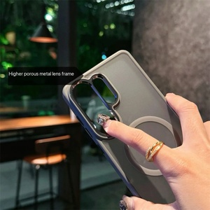 Nueva Funda Premium Gris Mate Antihuellas para Samsung Galaxy S26 S25 S24 S23 Plus Ultra, Funda Protectora Trasera para S26 Ultra - Product Image 5