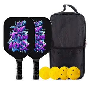 Opvouwbare Pickleball Set Mini Tennisnet Draagbare Training Training Pickleball Net Met 4 Pickleball Peddels, 6 Augurk Bal