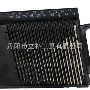 Microbox Hss Twist <b>Drill</b> <b>Bits</b> 0.3-1.6mm 20 Piece Set For Metal Drilling - Product Image 2