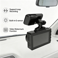 Cámara para Coche VIEVGUARB T5A IPS con Grabación en Bucle, Sensor G, Control por Aplicación, 1080P, Doble Lente, Full HD