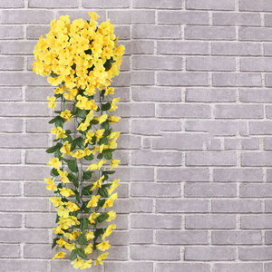Fiori Artificiali di Viola Pendenti, Simulazione di Vite di Viola Finta per Decorazioni Matrimoniali e Domestiche - Product Image 2
