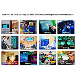 Tùy chỉnh công nghiệp 2.8-10.1 inch TFT LCD hiển thị Module không thấm nước cảm ứng điện dung màn hình với IPS loại <span class=keywords><strong>LED</strong></span> Bảng điều chỉnh màn hình - Product Image 4