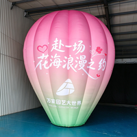 Ballon publicitaire gonflable personnalisé en toile Oxford avec impression de logo pour événements extérieurs et promotion