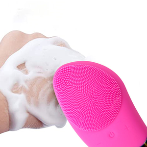Cepillo Eléctrico de Silicona para Limpieza Facial, Cepillo Limpiador Facial - Product Image 2