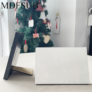 MDFSUB DIY impresión sublimación en blanco Mdf foto Panel marco de fotos personalizado 12mm blanco brillante sublimación en blanco MDF foto placas - Product Image 4