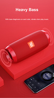 Ama zon popüler açık TG117 116 taşınabilir kablosuz hoparlör bluetooth hoparlör tg kablosuz bluetooth hoparlör