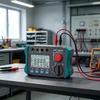 Testeur de résistance d'isolement haute tension FR3015 / Mégohmmètre numérique |   Directement du fabricant