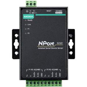 Servidor de Dispositivos Seriales Aislados Moxa NPort 5232I, Ethernet 10/100M, RS-422/485 - Product Image 3