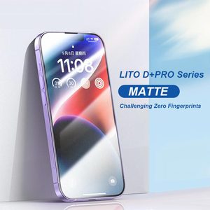 Protecteur d'écran en verre trempé 3d <span class=keywords><strong>couverture</strong></span> complète pour iphone 16 pro anti-empreinte digitale - Product Image 2